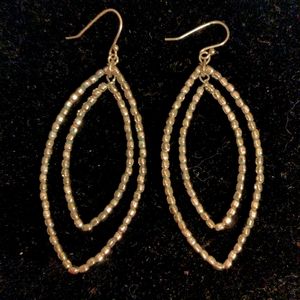 ❤️ Silver Eye Shape Earrings